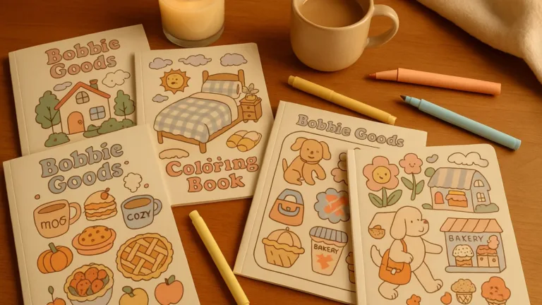 Bobbie Goods: A Terapia Criativa Que Está Ajudando Mães a Desestressar 2 A febre dos livros bobbie goods para colorir adultos